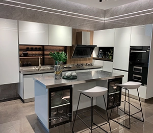 Italia Style Modern Design Stainless Steel Kitchen Cabinet