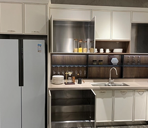 Kitchen Cupboards mula sa China Stainless Steel Kitchen Cabinet