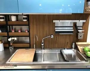 Ano Is Stainless Steel Kitchen Design Concept of Baineng